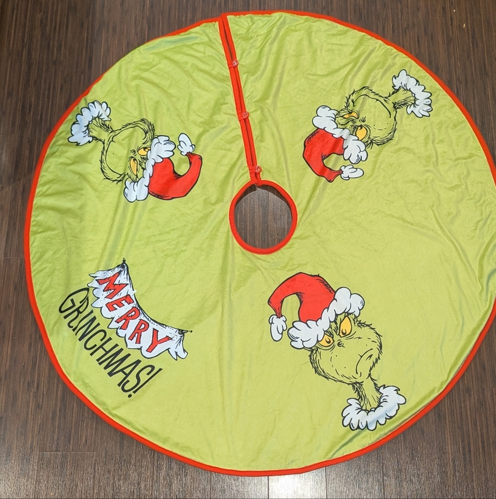 Grinch Christmas Tree Skirt